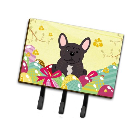 Jensendistributionservices Easter Eggs French Bulldog Brindle Leash or Key Holder MI1715413